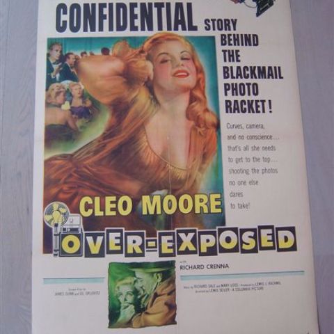 'Confidential' (Over-exposed) (with Richard Crenna) U.S. one-sheet